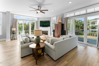 Positioned within the private gates of Shearwater on Hilton Head