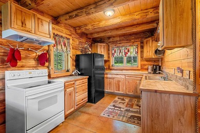 Experience true Northwoods living in this beautiful full log - photo 22