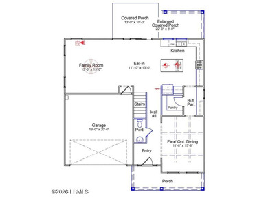 Our gorgeous Keowee plan features a dining/flex room with a - photo 2