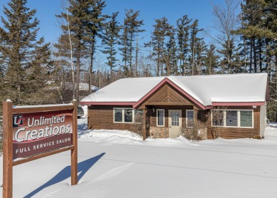 Salon w/Hill Lake Frontage - Lake Commercial For Sale in Minocqua, Wisconsin
