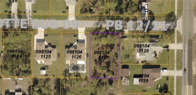 Northport Waterway Lakes and Canals Lot For Sale in North Port Florida