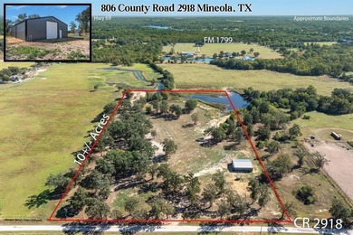 Lake Acreage For Sale in Mineola, Texas