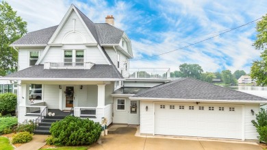 This home, built in 1907, features original woodwork and maple - Lake Home For Sale in Winneconne, Wisconsin