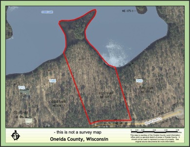 Coon Lake Lot - Lake Acreage For Sale in Newbold, Wisconsin