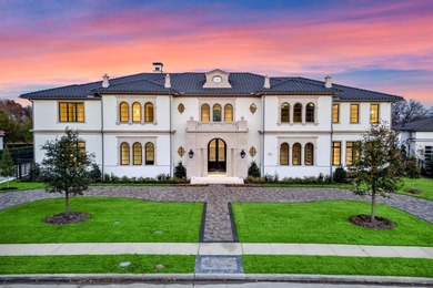 This extraordinary Neoclassical-inspired estate is poised to