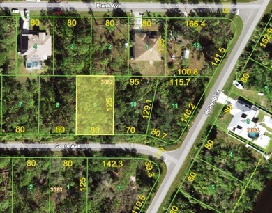 Port Charlotte Waterway Area Lot For Sale in Port Charlotte Florida