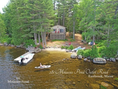 Molasses Pond Home For Sale in Eastbrook Maine