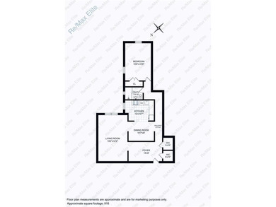 Welcome to refined urban living in this bright, true one-bedroom