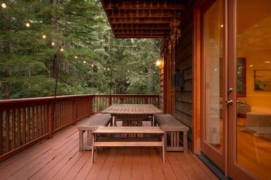 Perched atop a private knoll in the redwoods of the Glenwood - photo 15