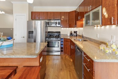 This upscale 3-story townhome has a wonderful water view of