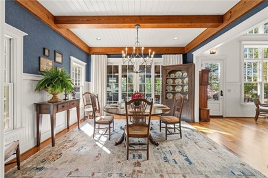This Adirondack-inspired home is gracefully set atop a wooded - photo 16