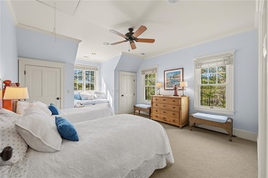This Adirondack-inspired home is gracefully set atop a wooded - photo 28