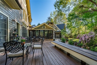 This Adirondack-inspired home is gracefully set atop a wooded - photo 36