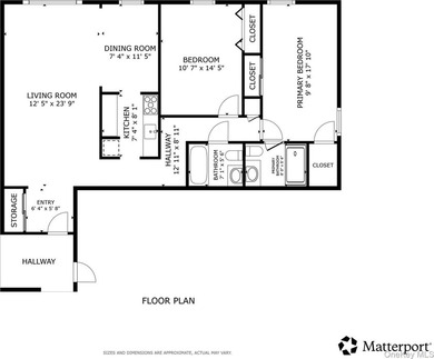 Spacious and versatile apartment featuring an extra-large living - photo 28