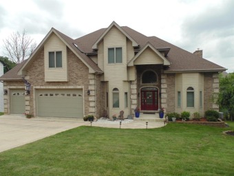 Falling Waters Lake Home For Sale in Crown Point Indiana