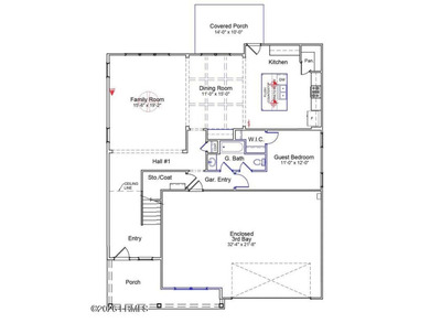 Our Warwick II plan has 5 bedrooms and 3 full baths, including a - photo 2