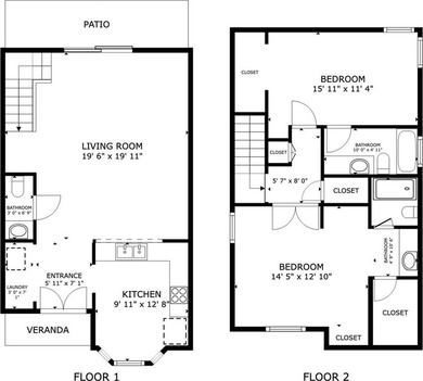 Welcome to this charming townhouse-style condominium located in - photo 22