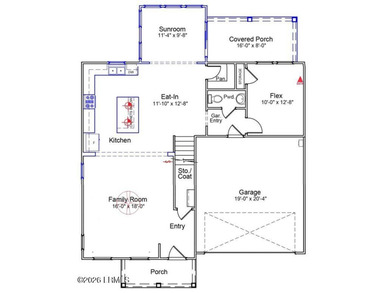 The Edisto is a two-story home with four bedrooms and - photo 2