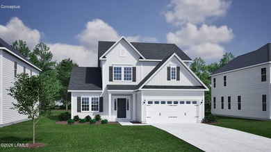 The two-story Nantahala II plan features four bedrooms and - photo 1