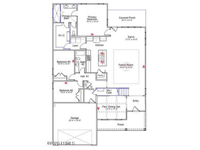 Enjoy spacious one-level living in the Cumberland plan! The main - photo 2