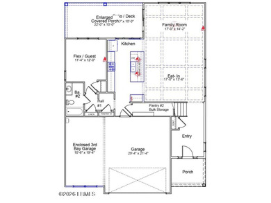 Our Saluda II plan features a spacious great room and eat-in - photo 2