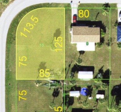 Port Charlotte Waterway Lakes Area Lot For Sale in Port Charlotte Florida