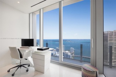 Rising 52 stories above Miami, this move-in ready 1,699 SF