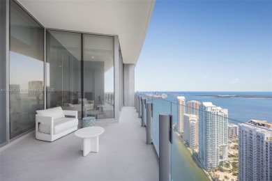 Rising 52 stories above Miami, this move-in ready 1,699 SF