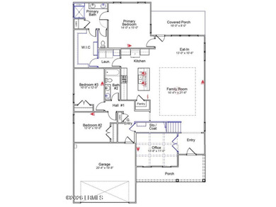 Enjoy spacious one-level living in the Cumberland plan! The main - photo 2