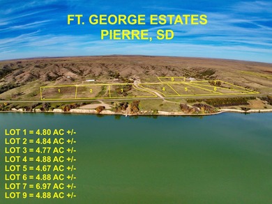 (private lake, pond, creek) Lot For Sale in Pierre South Dakota