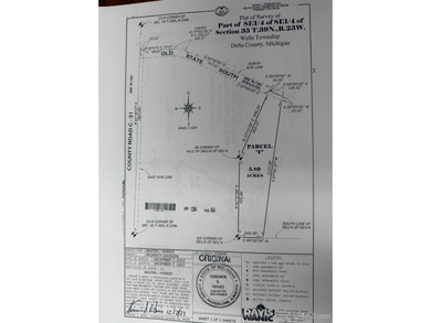 Lake Michigan - Delta County Acreage For Sale in Escanaba Michigan