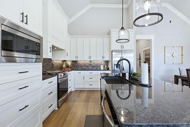 This custom built home is the perfect blend of style and