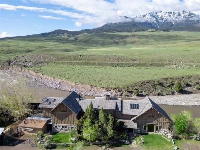 Yellowstone River Home For Sale in Gardiner Montana