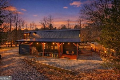 Toccoa River Home For Sale in Blue Ridge Georgia
