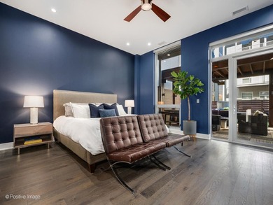 A private elevator entry opens directly into a beautifully