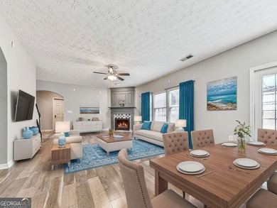 Lake & Golf Cart Living! This beautiful, spacious home offers 5