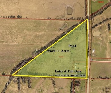 (private lake, pond, creek) Acreage For Sale in Bonham Texas