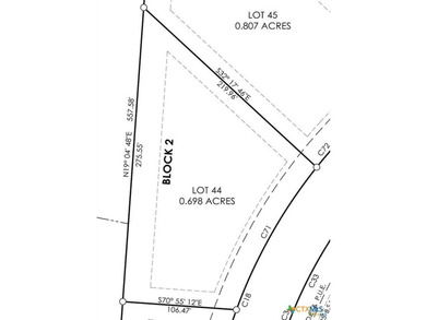 Stillhouse Hollow Lake Lot For Sale in Salado Texas
