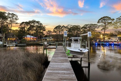 Set along a quiet canal in Santa Rosa Beach, 153 Bluebell Circle - photo 4