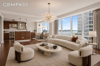 Unit 2402 at 60 Riverside is a full-floor-feel residence that - photo 1