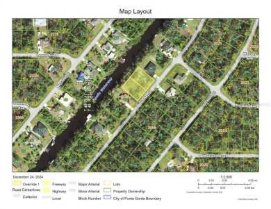 Port Charlotte Waterway Lakes Area Lot For Sale in Port Charlotte Florida