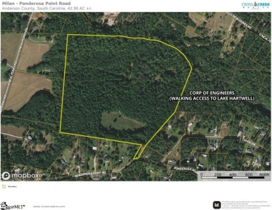 Lake Hartwell Acreage For Sale in Townville South Carolina