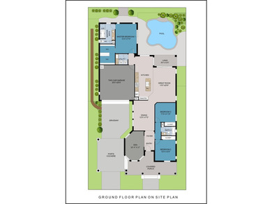 3BR+Den/2BA DiVosta built w/ heated pool in Abacoa's New Haven! - photo 36