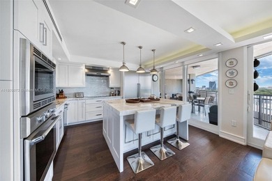 Spectacular views overlooking Biscayne Bay.Located in sought