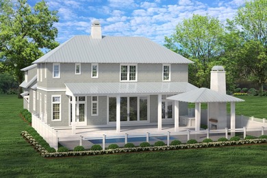 The Darien III by Romair is a custom residence with a detached - photo 3