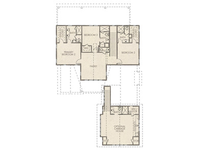 The Darien III by Romair is a custom residence with a detached - photo 5