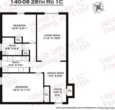 This bright and spacious, move-in-ready 2-bedroom, 1-bathroom - photo 4