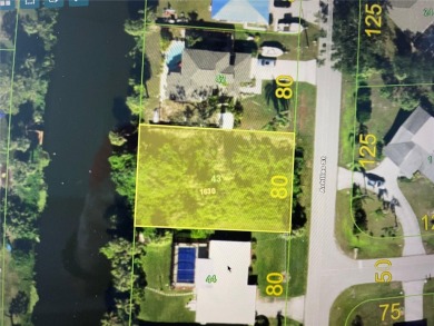 Port Charlotte Waterway Lakes Area Lot Sale Pending in Punta Gorda Florida
