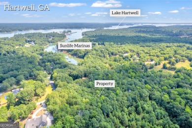 Lake Acreage For Sale in Hartwell, Georgia