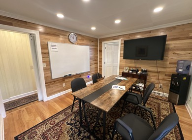 Highly visible corner property located at the intersection of